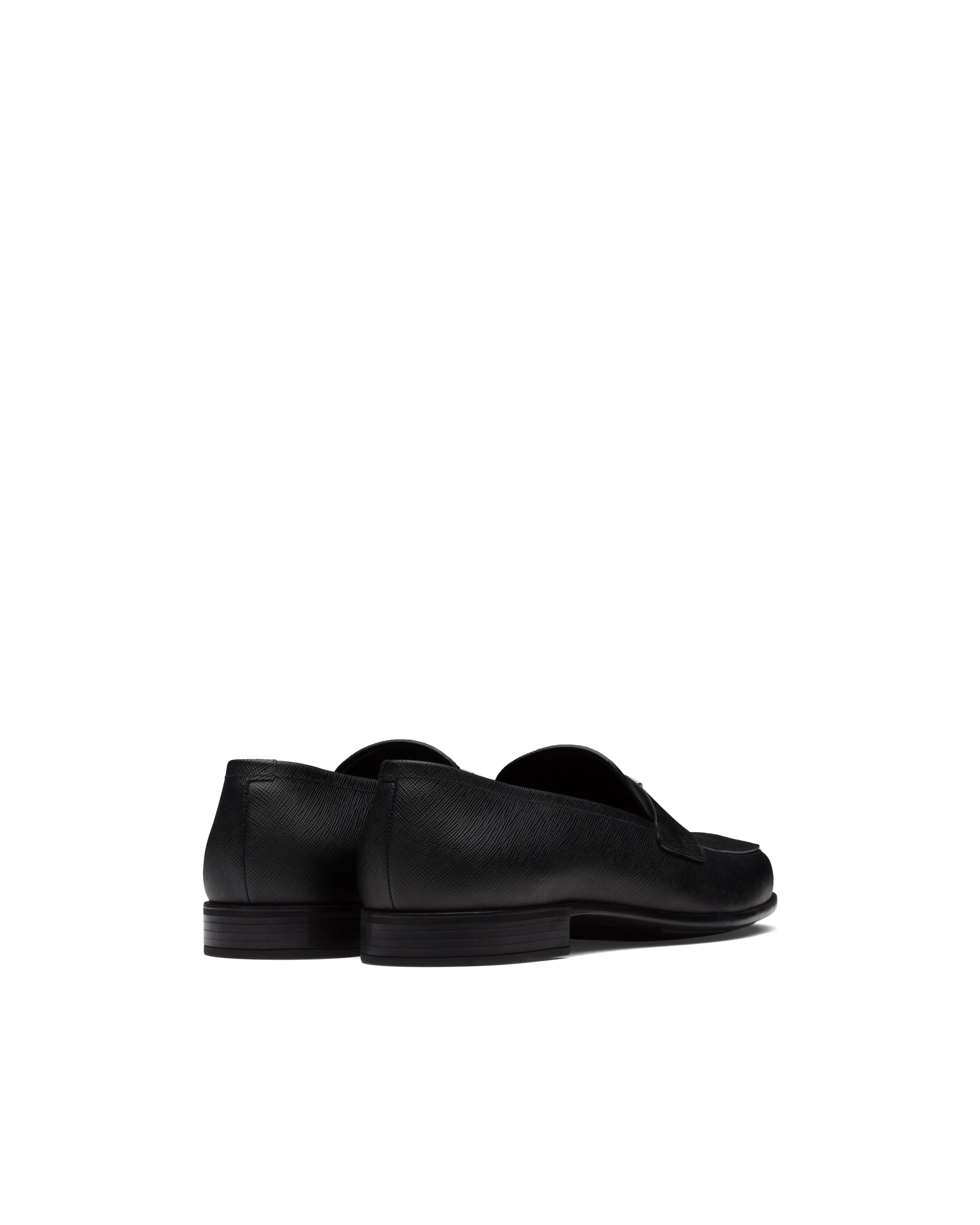 Saffiano leather loafers - 5