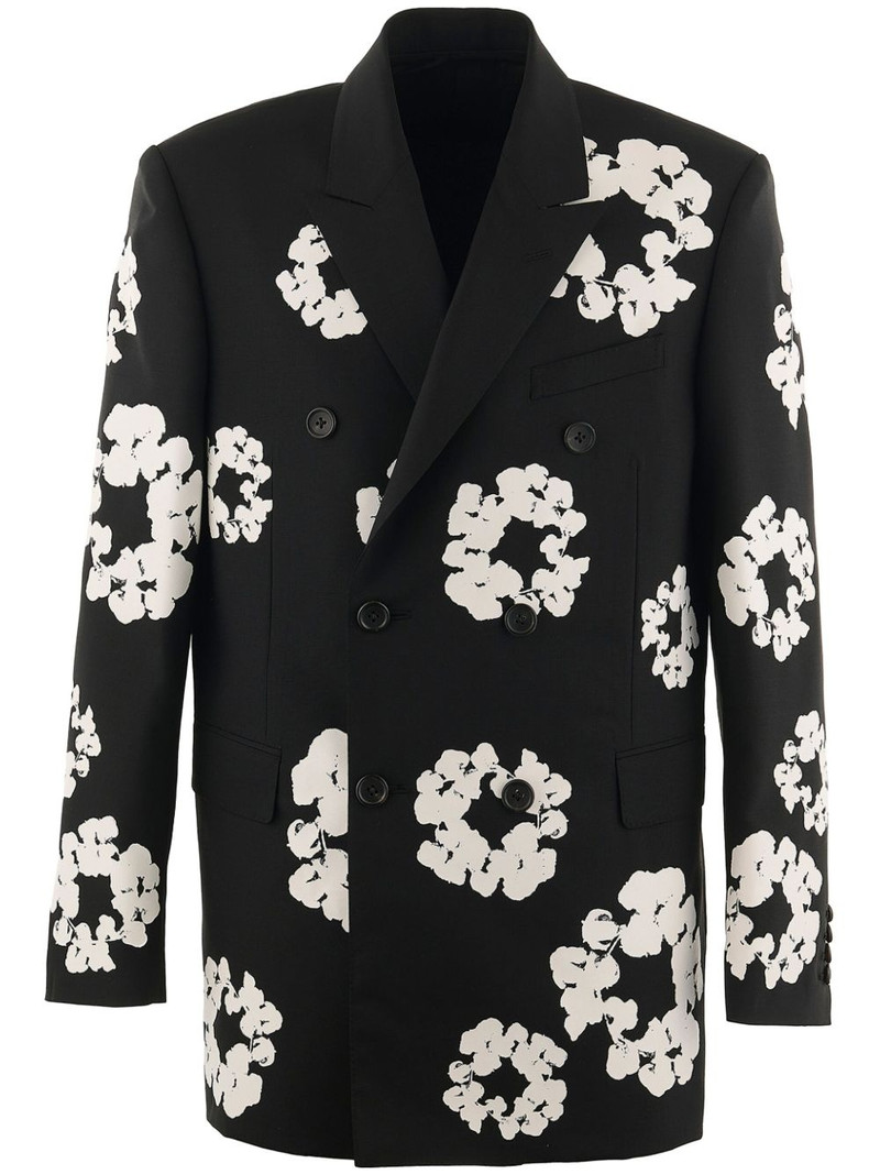 x Denim Tears Cotton Wreath blazer 1