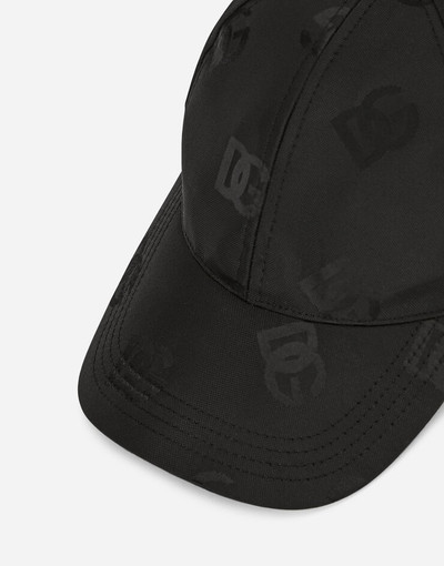 Dolce & Gabbana Jacquard baseball cap with all-over DG logo outlook