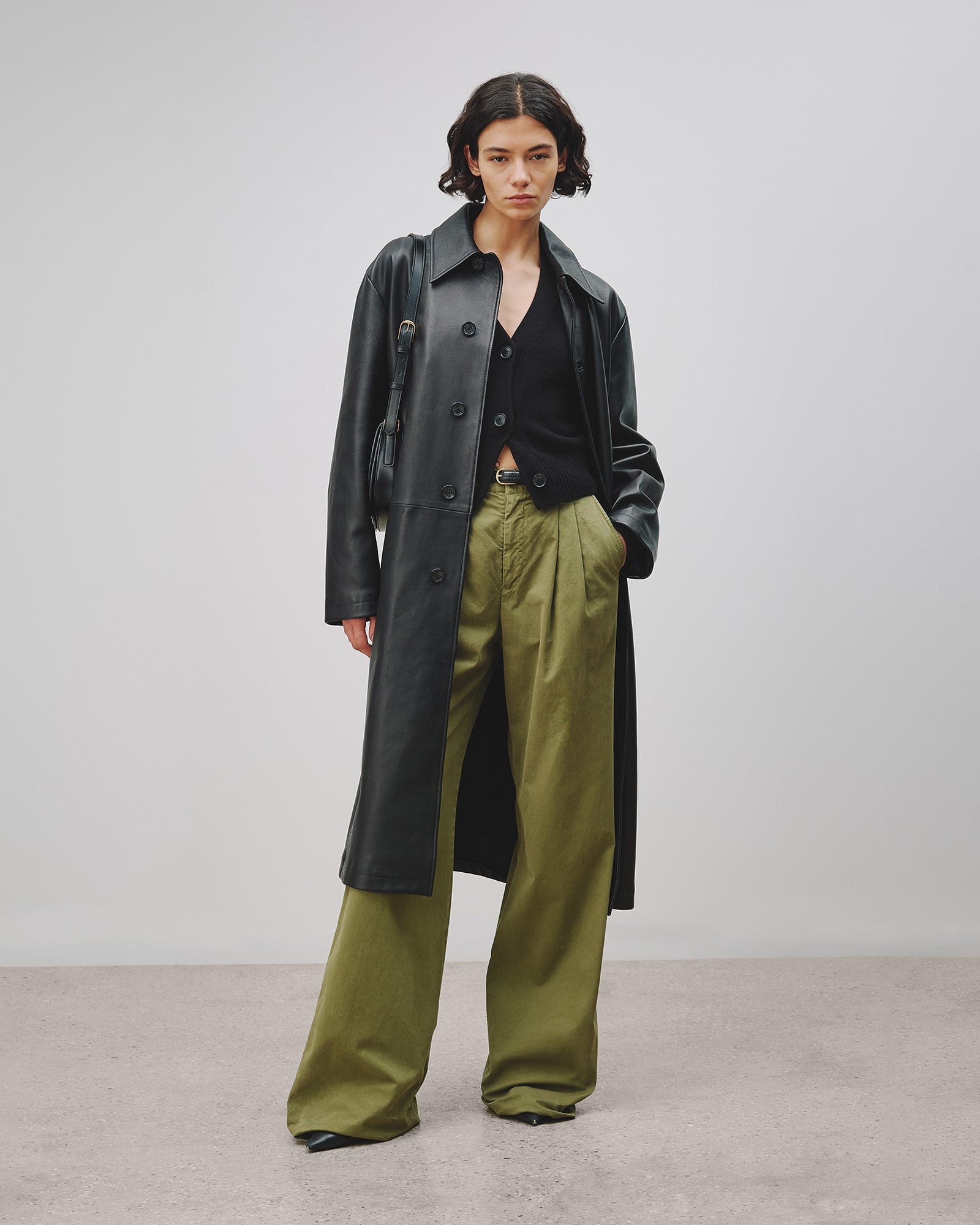 ABEL LEATHER COAT - 5