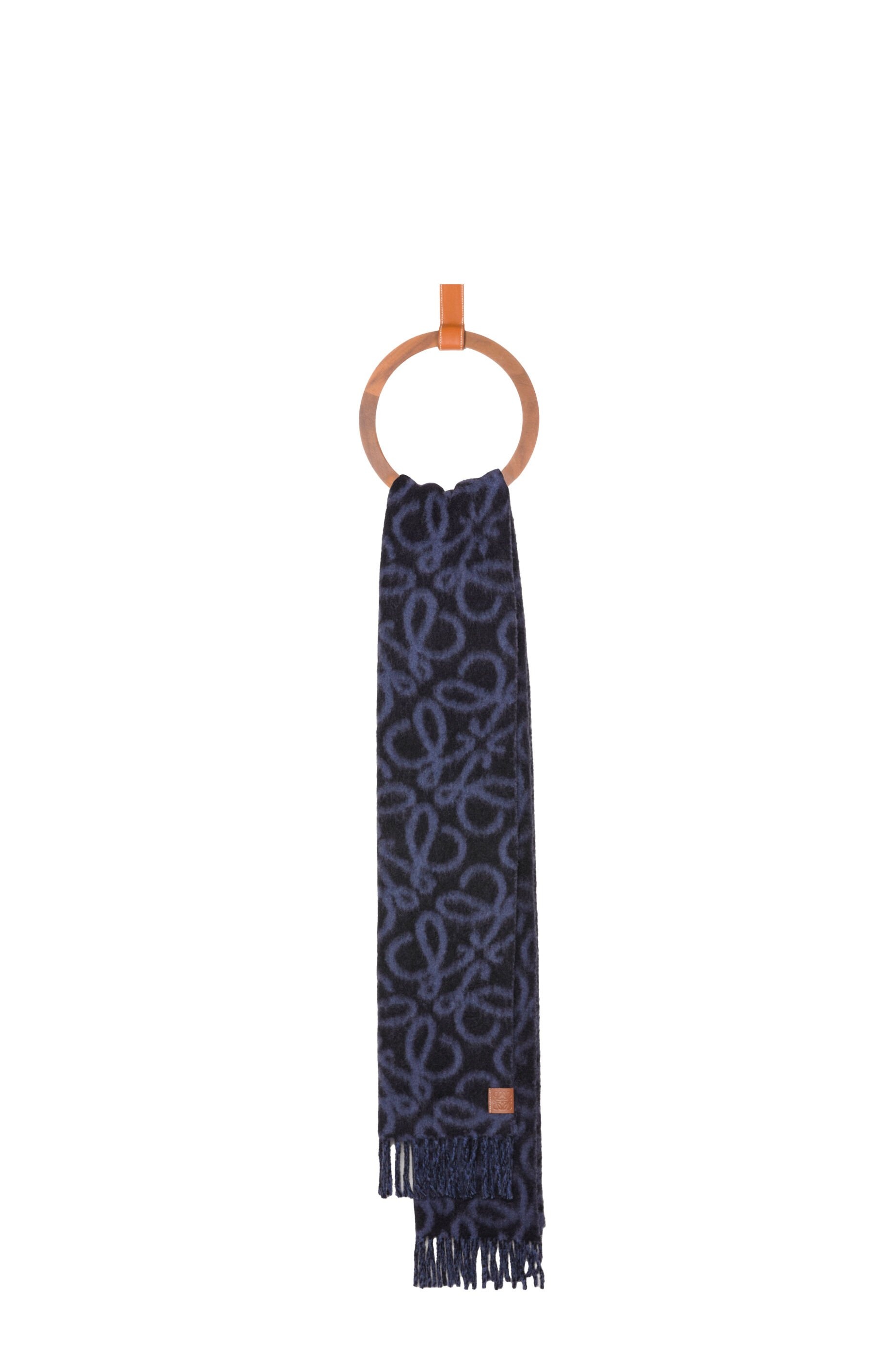 Anagram scarf in alpaca and wool - 3