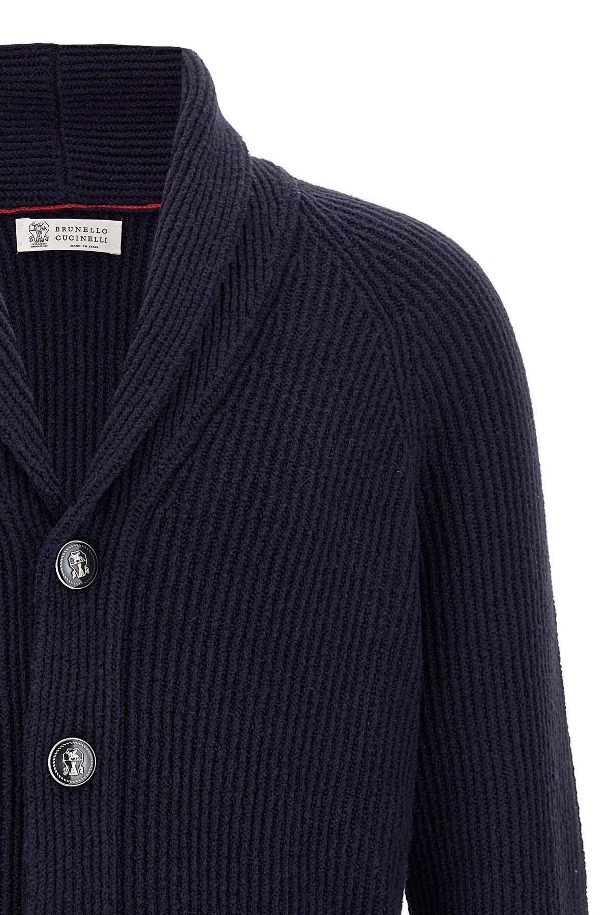 Brunello Cucinelli Men Shawl Neck Cardigan - 3