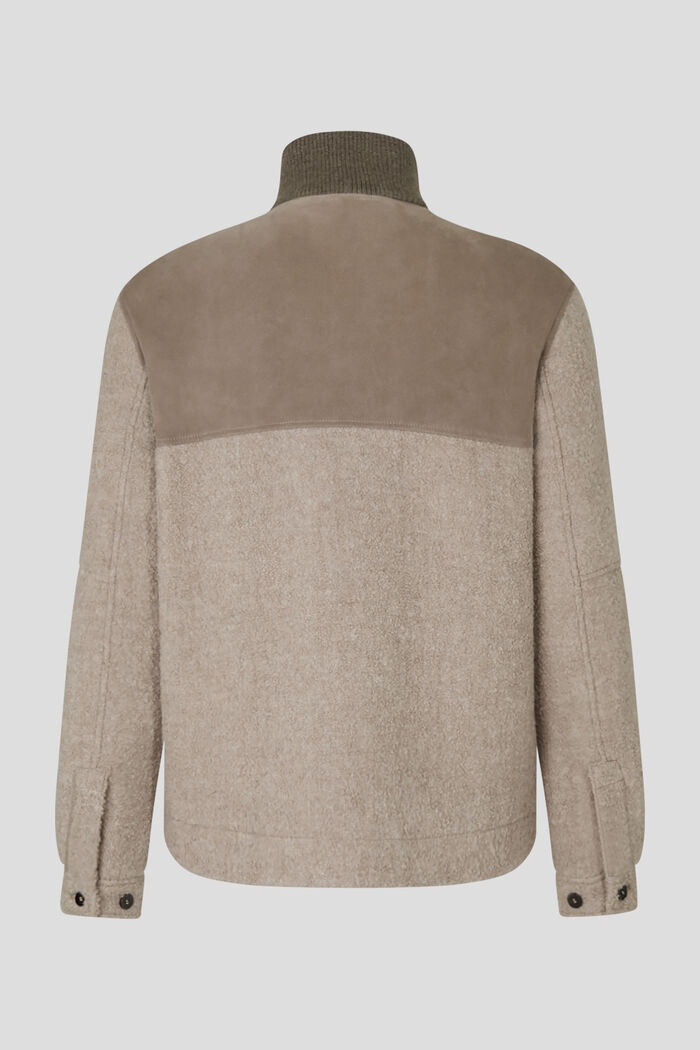 Phil Suede jacket in Pale brown - 9