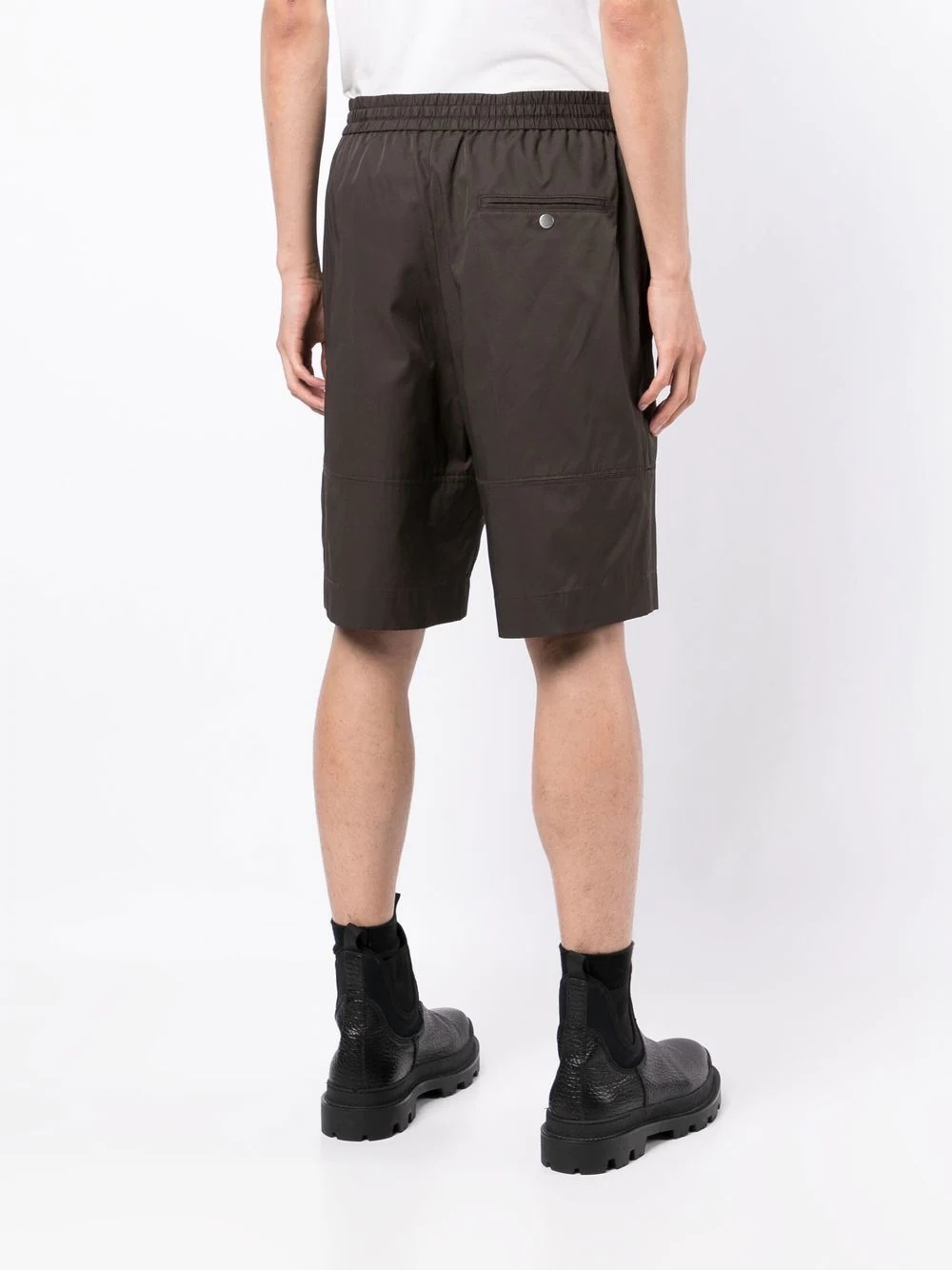 drawstring-fastening shorts - 4