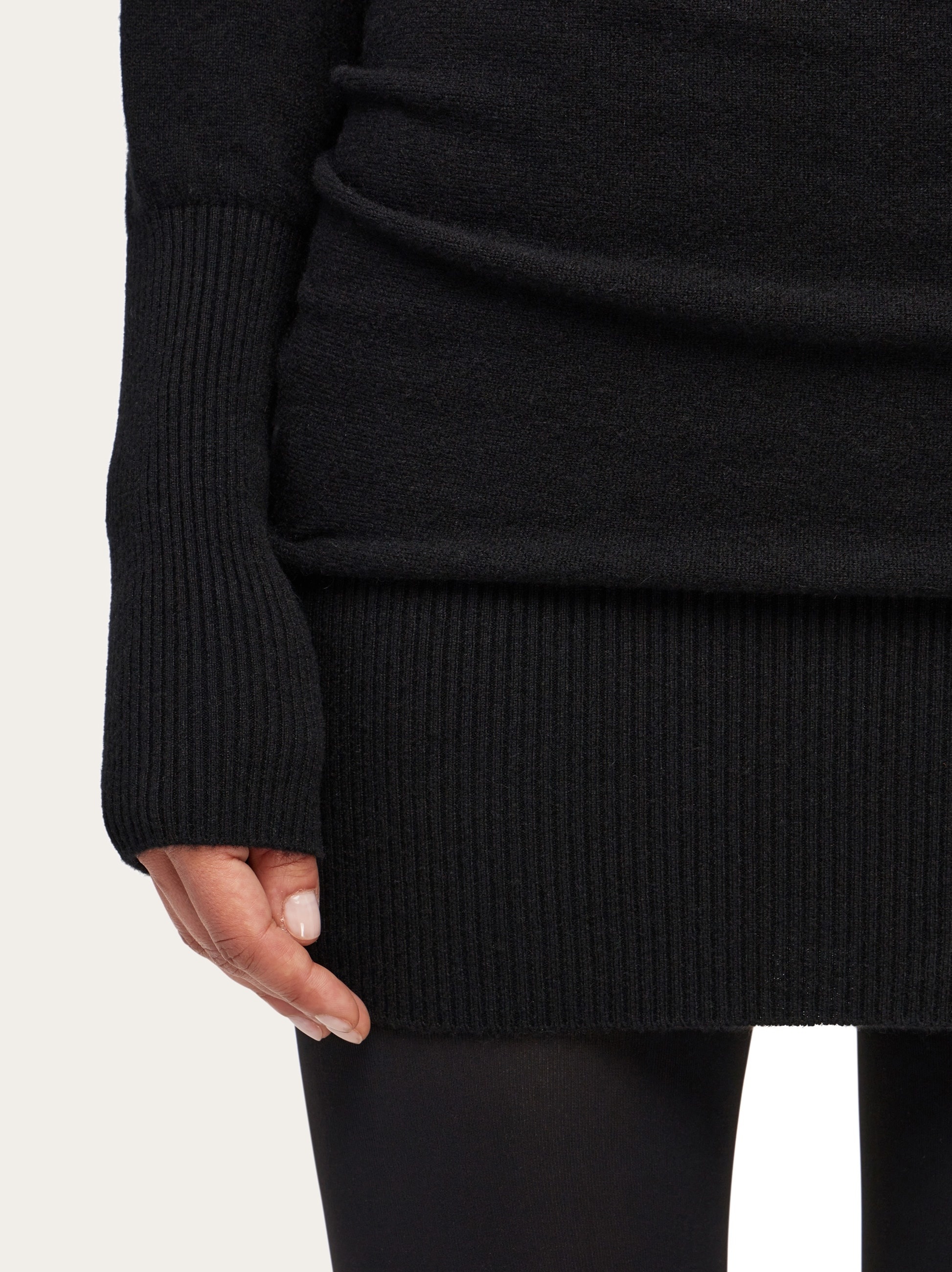 Knitted polo dress - 7