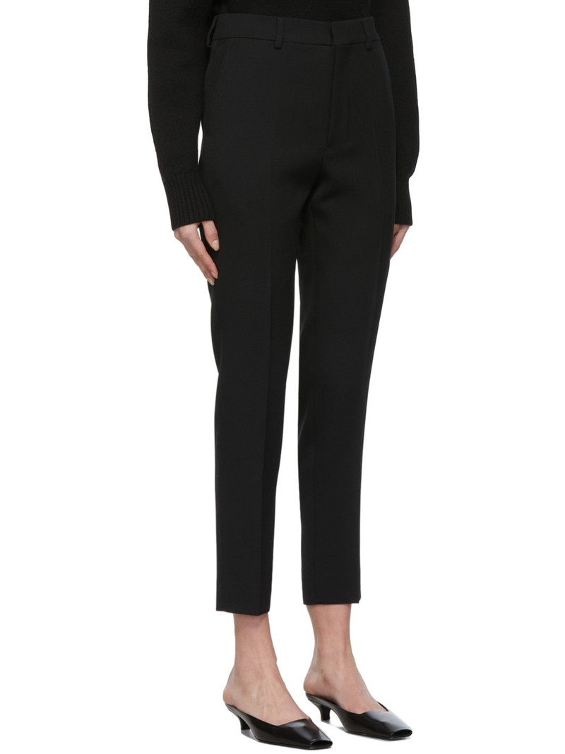 Black Cigarette Fit Trousers 2