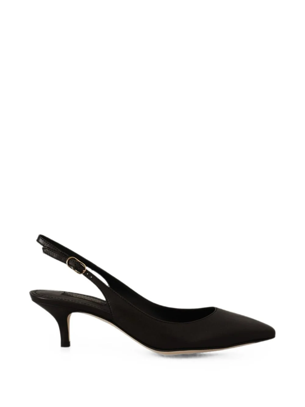 pointed-toe slingback heeled pumps - 1
