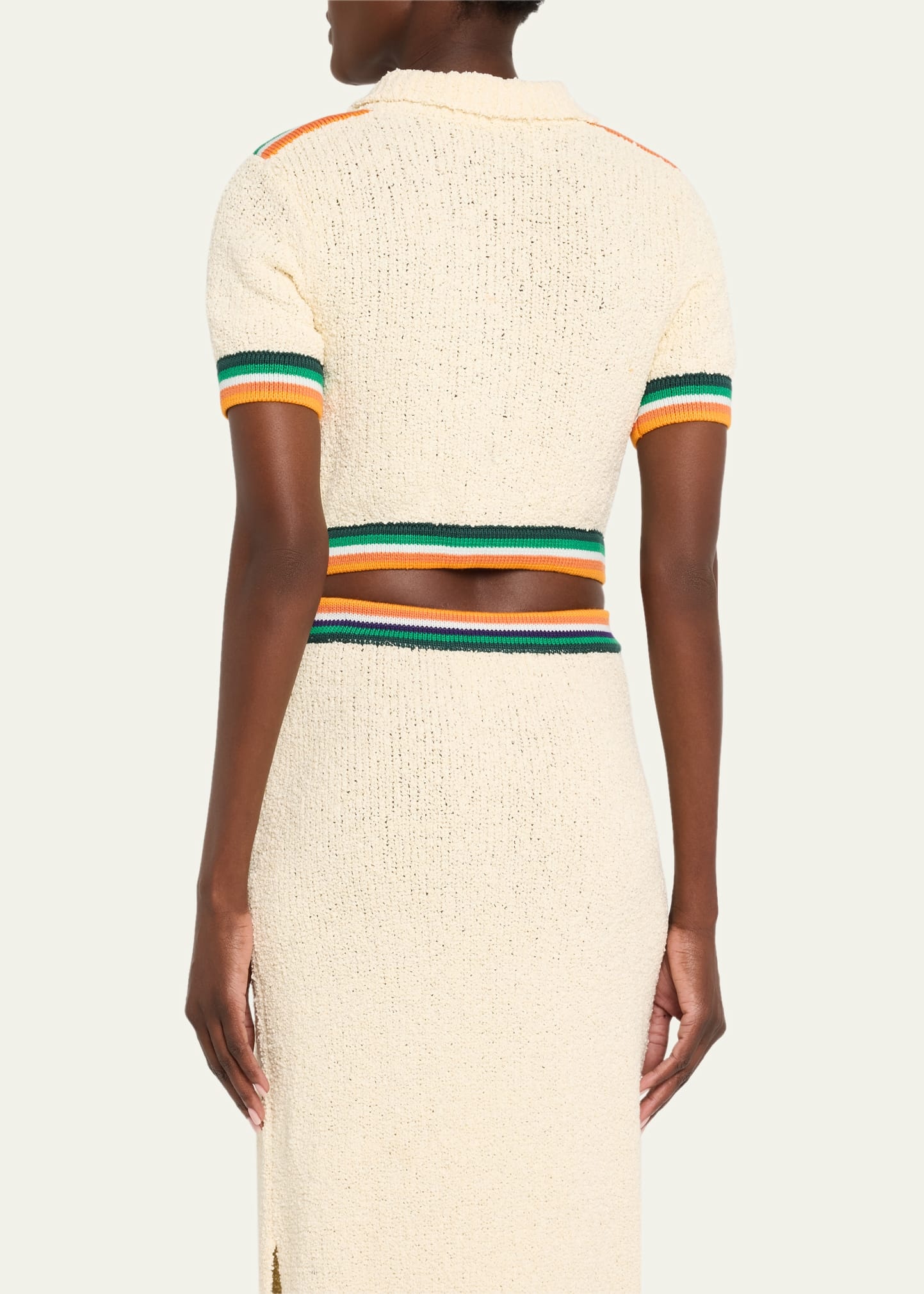 Cropped Boucle Polo - 3