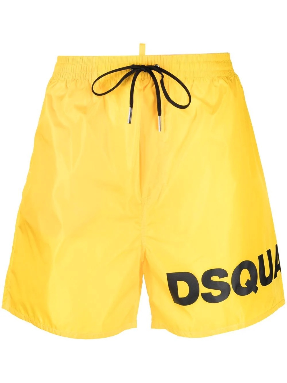 logo drawstring swim shorts - 1