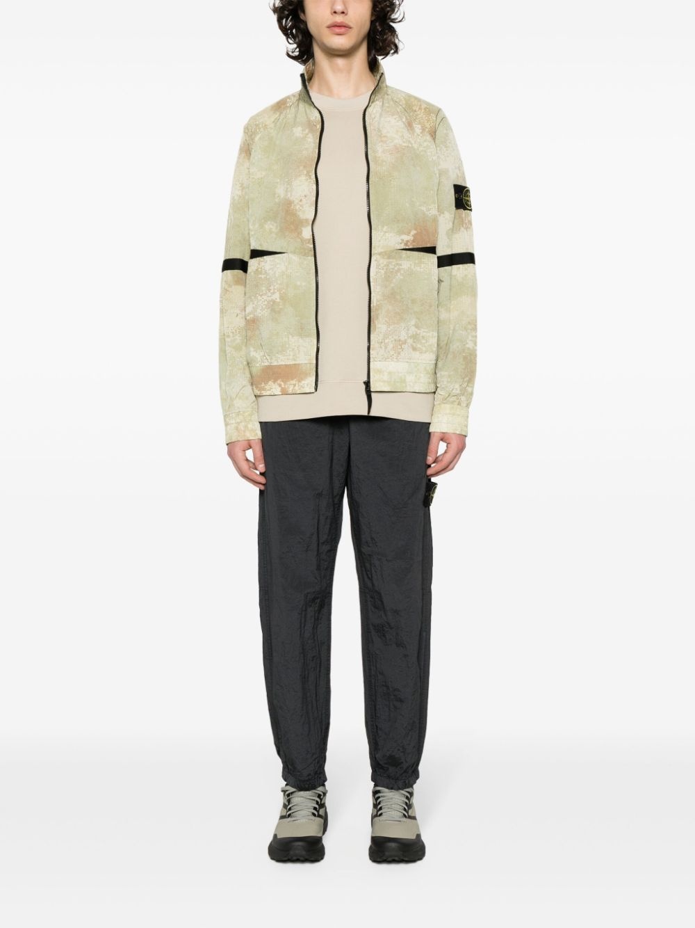 Compass-motif jacket - 2