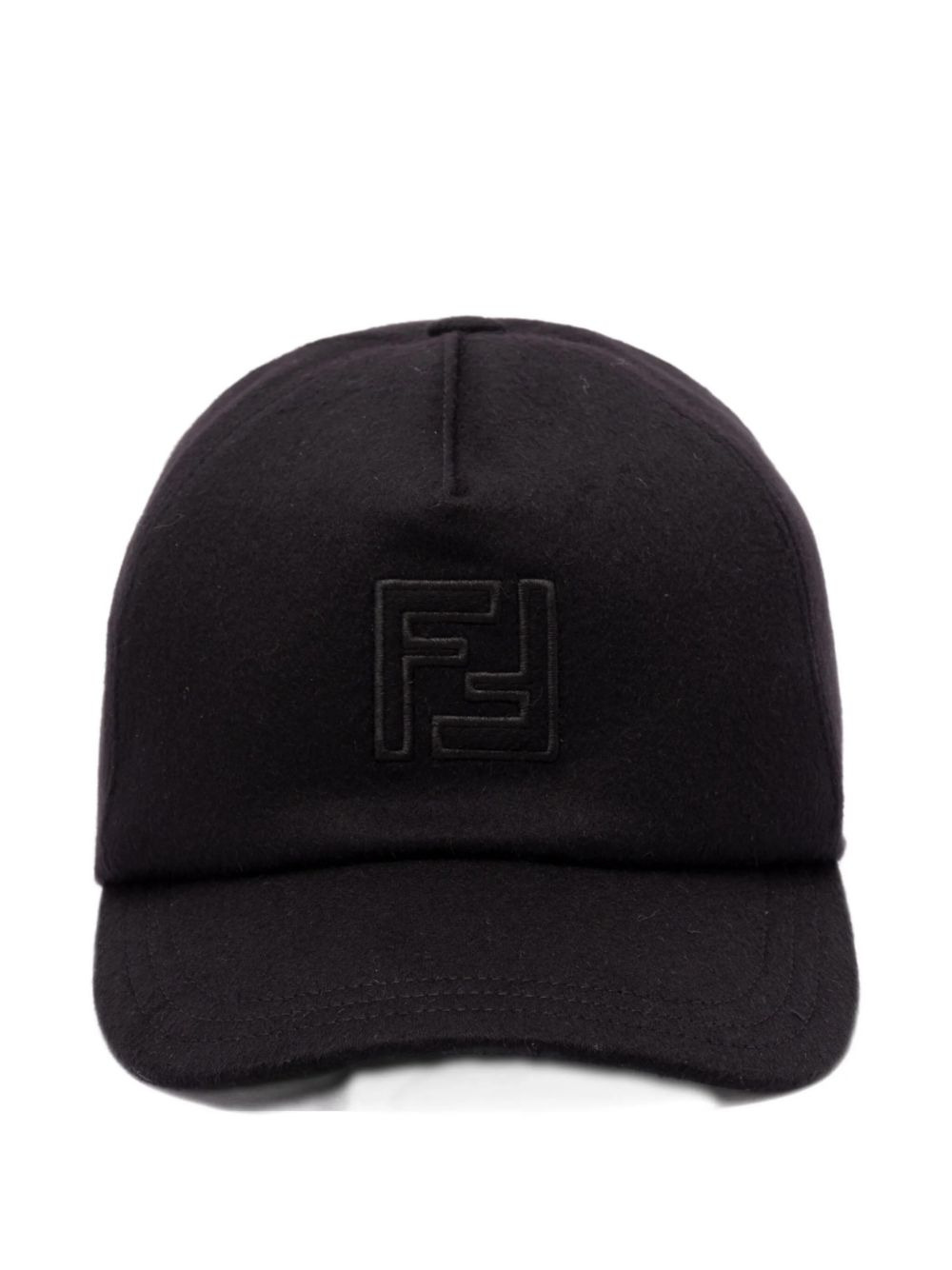 logo-embroidered cap - 4