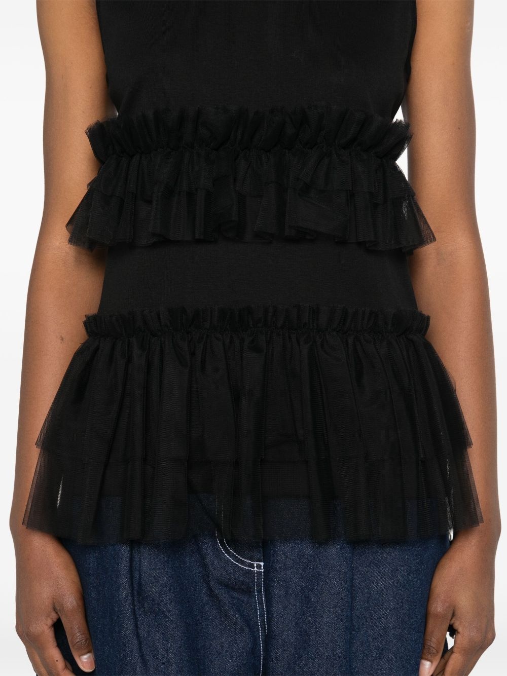 tutu-hem tank top - 5