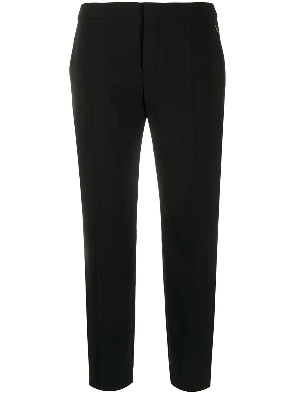 tailored straight-leg trousers - 1