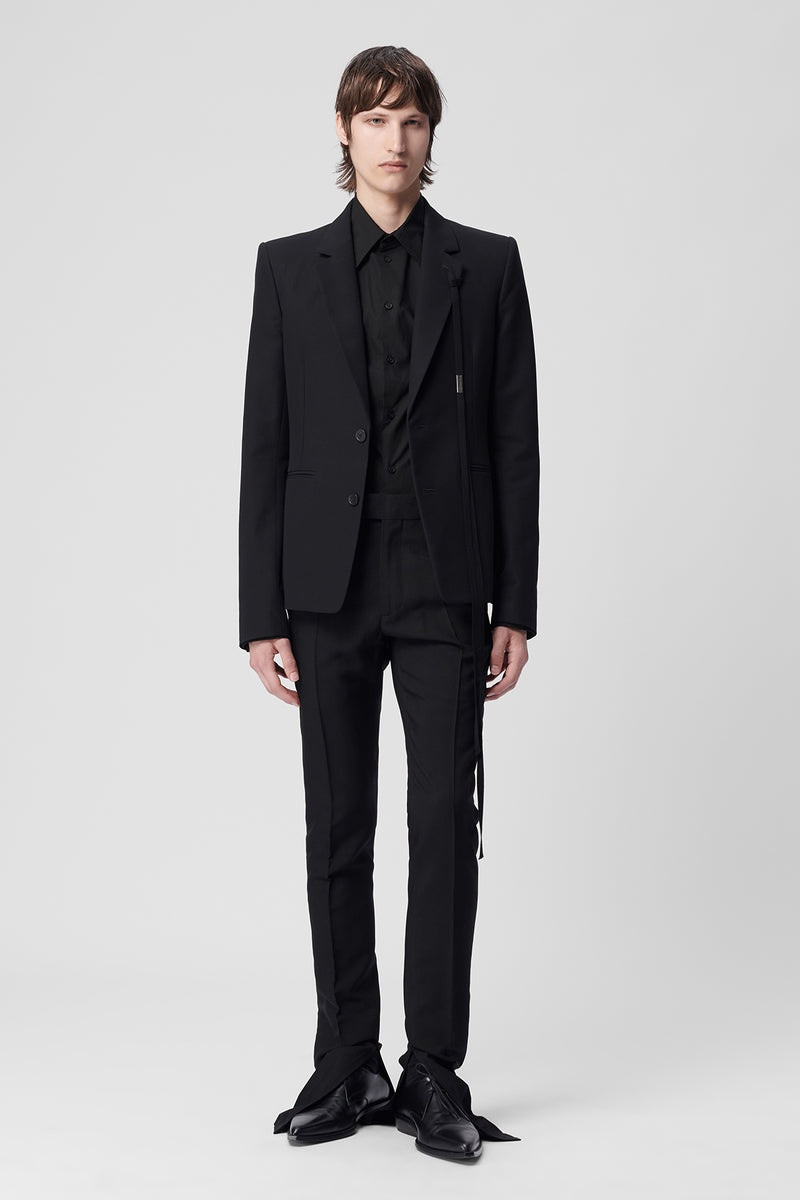 Delis Skinny Fit Trousers With Slit 4