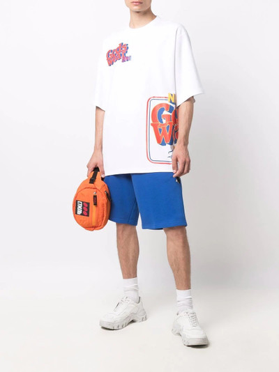 GCDS logo-print oversized T-shirt outlook