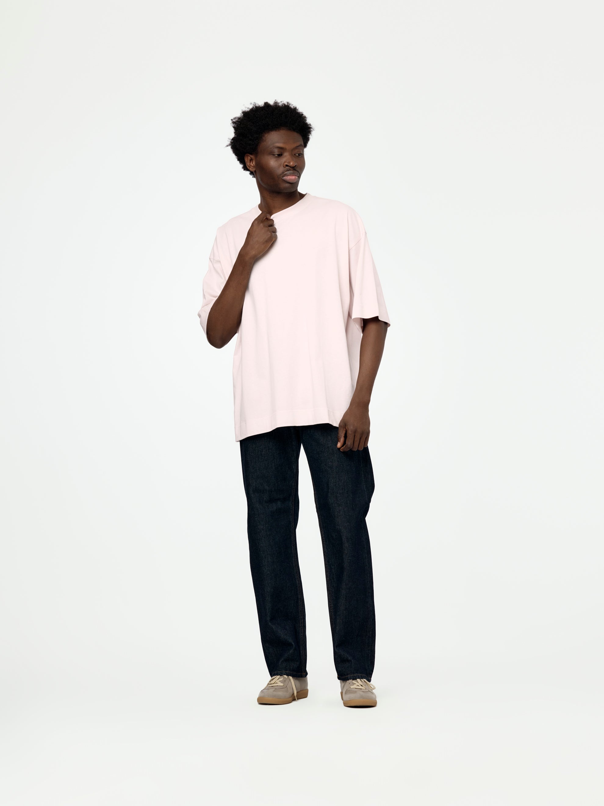 HEN S/S T-SHIRT (PALE PINK) - 4