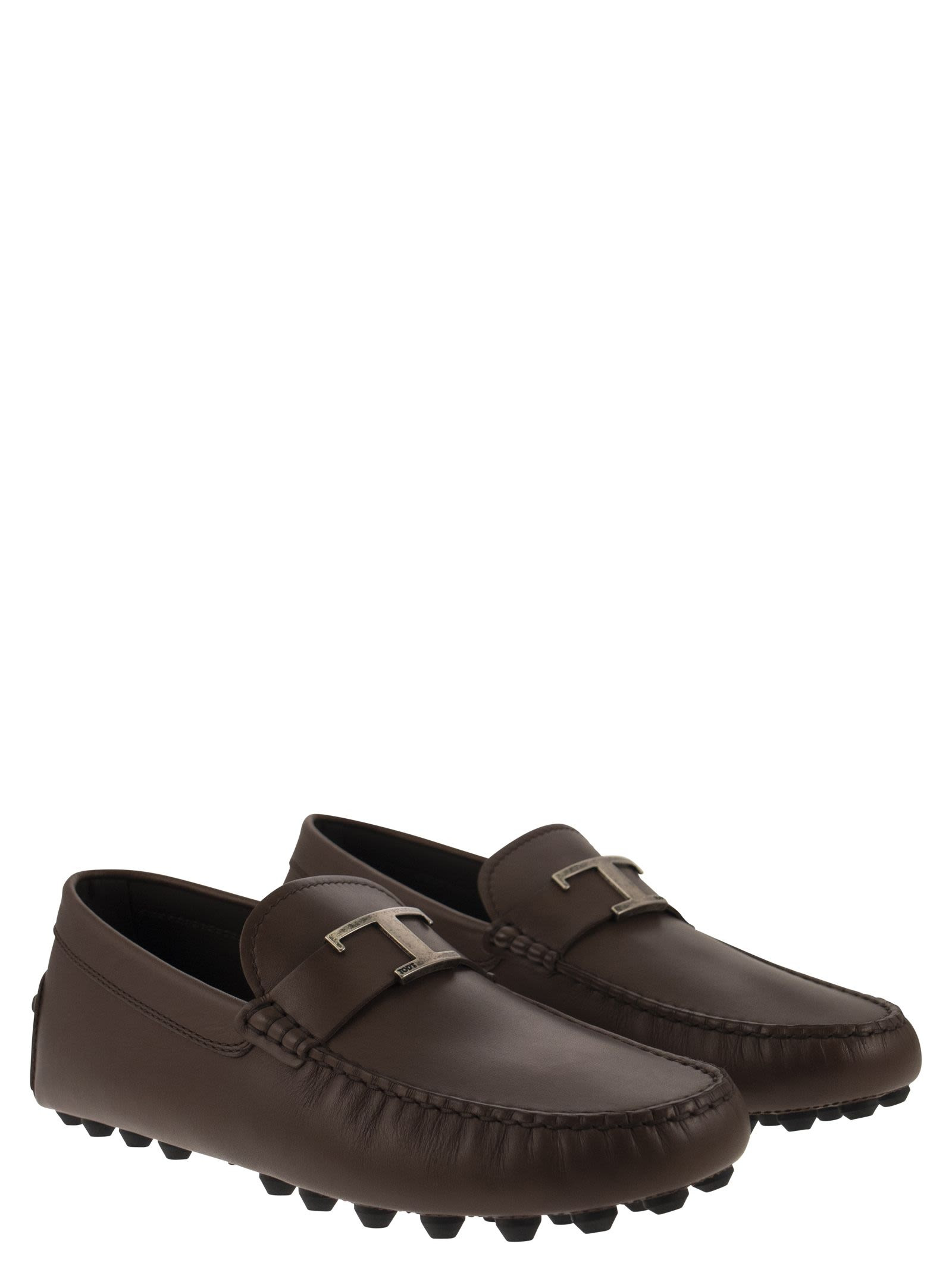 Tod's Men Moccasin With Macro Rubbers - 4
