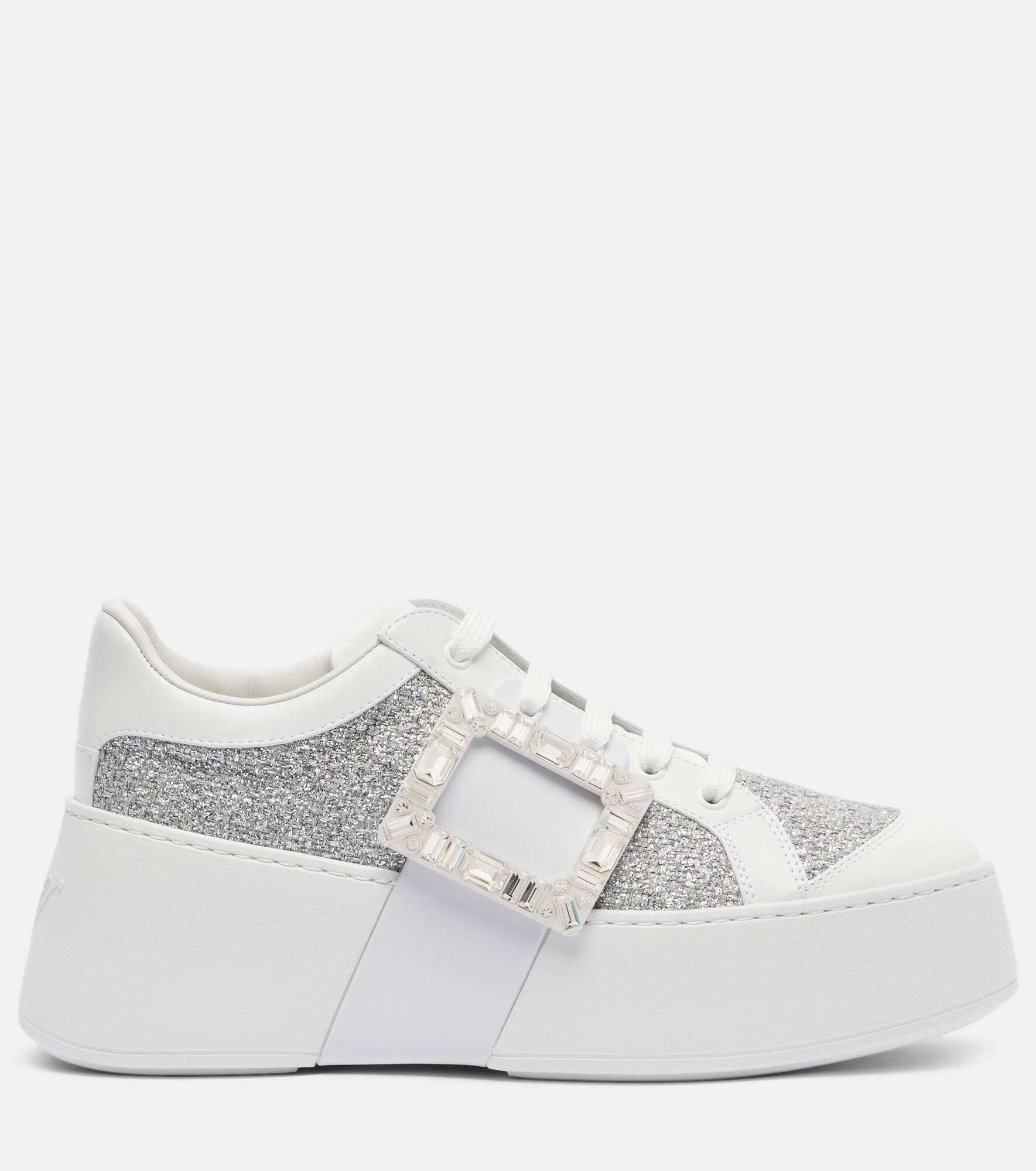 Viv' Skate embellished sneakers - 4