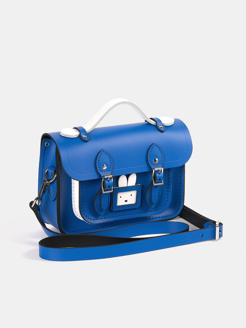 The Peekaboo Miffy Mini Satchel - Royal Blue 4
