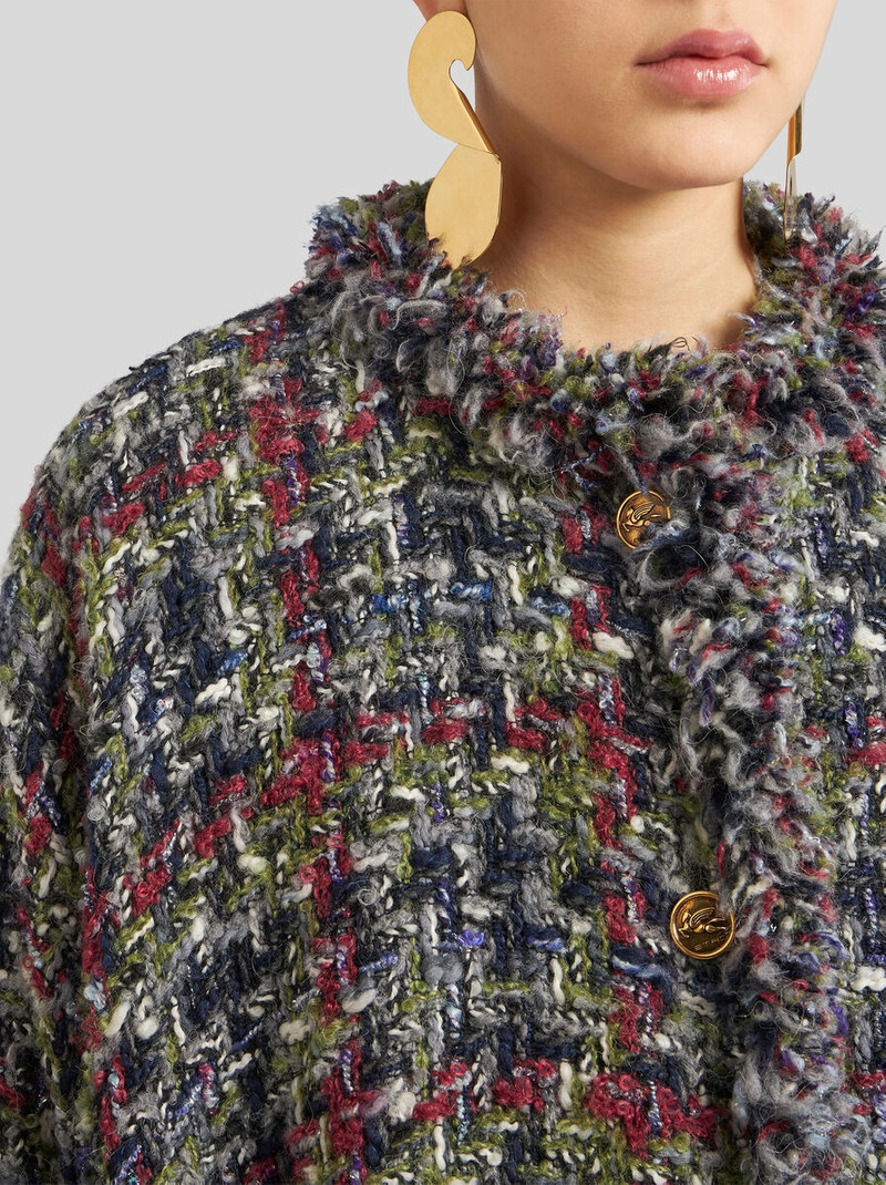 Etro BOUCLÉ CAPE outlook
