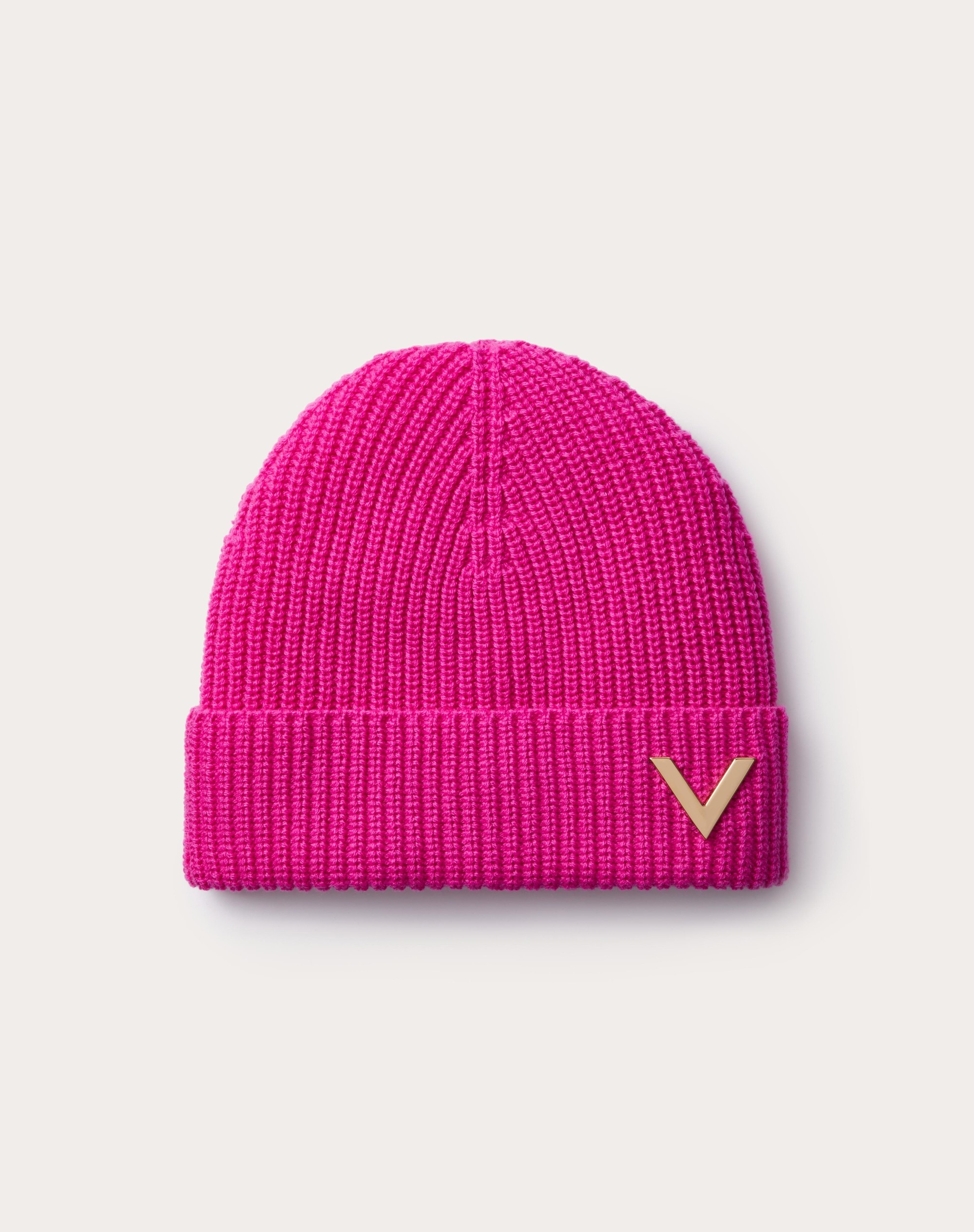 VALENTINO CASHMERE BEANIE - 1