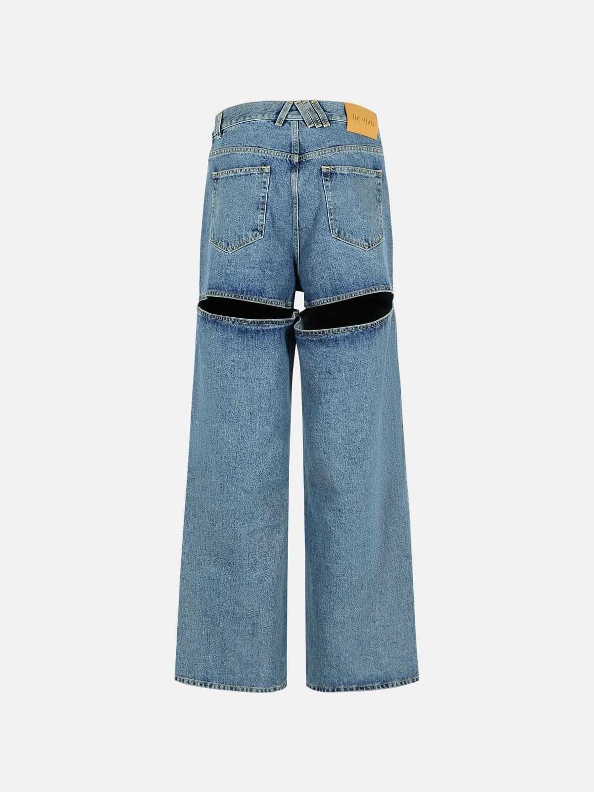 BLUE COTTON JEANS - 3