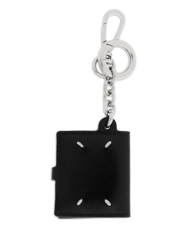 Maison Margiela stitch-detail keyring outlook