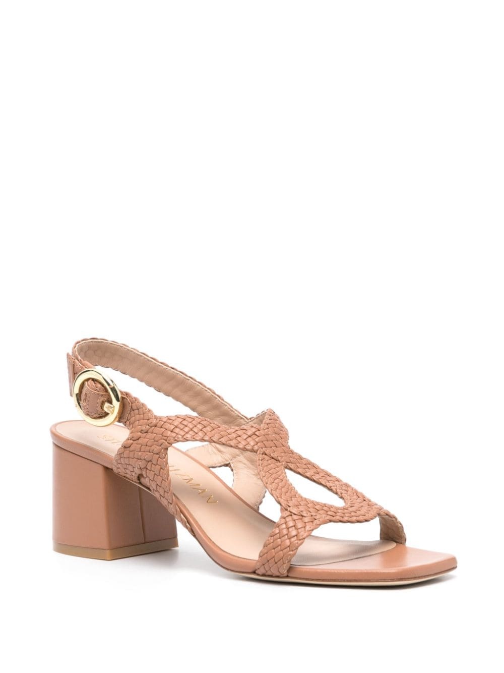 Wovette 70mm leather sandal - 2