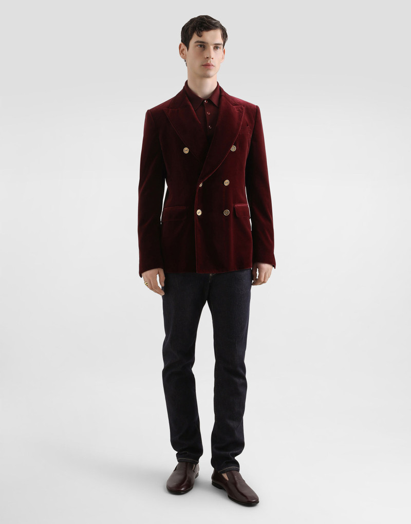 Dolce & Gabbana Fine-gauge wool polo shirt outlook