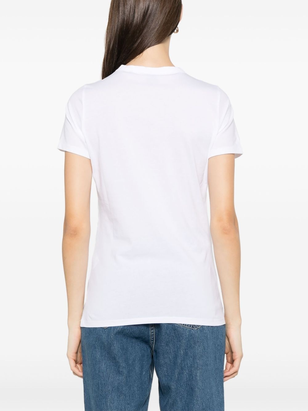 floral-print T-shirt - 4