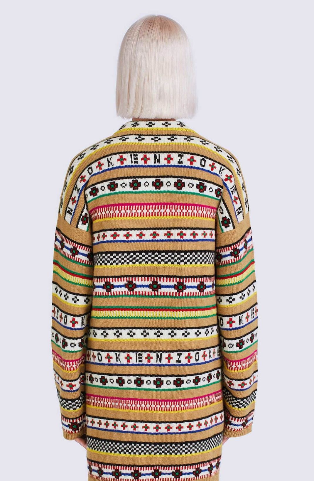 'Fair Isle' jacquard jumper dress - 5