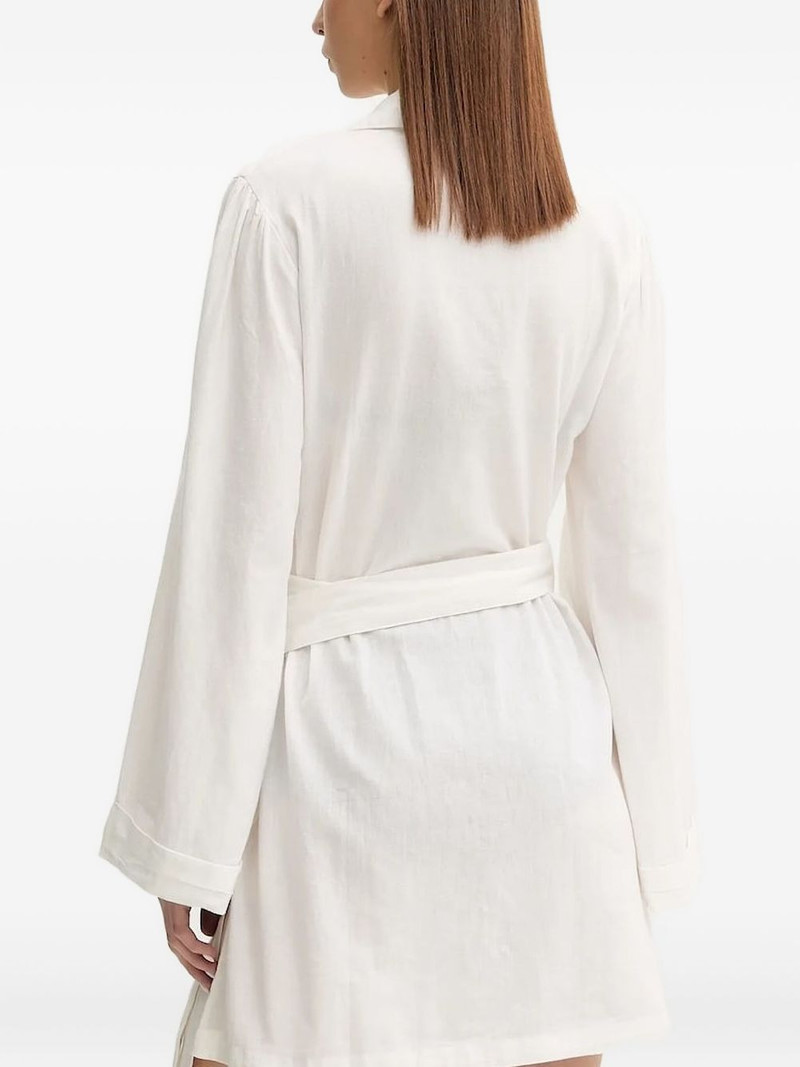 MELISSA ODABASH wrap-effect belted mini dress outlook