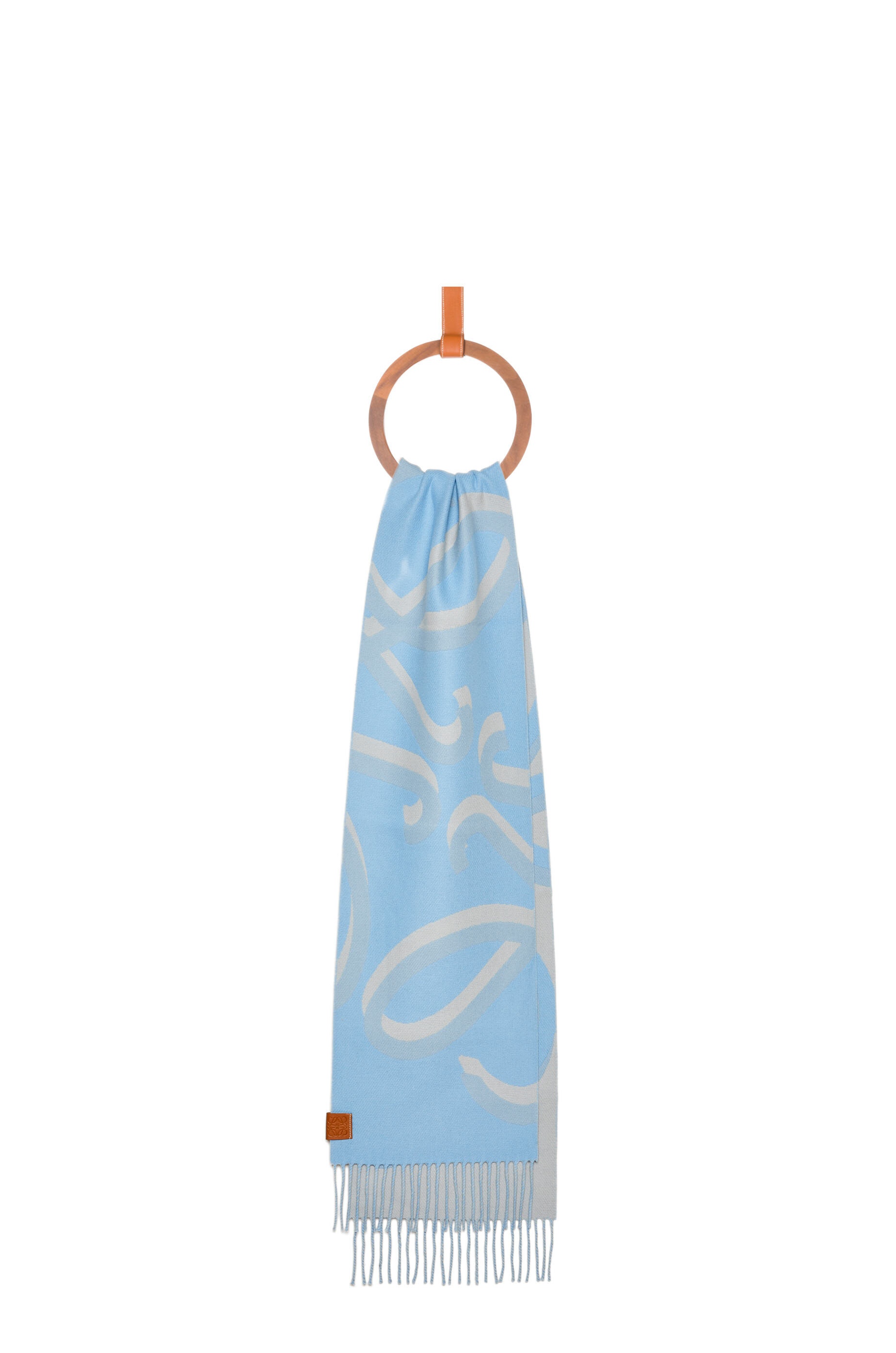 Scarf in wool and cashmere - 1