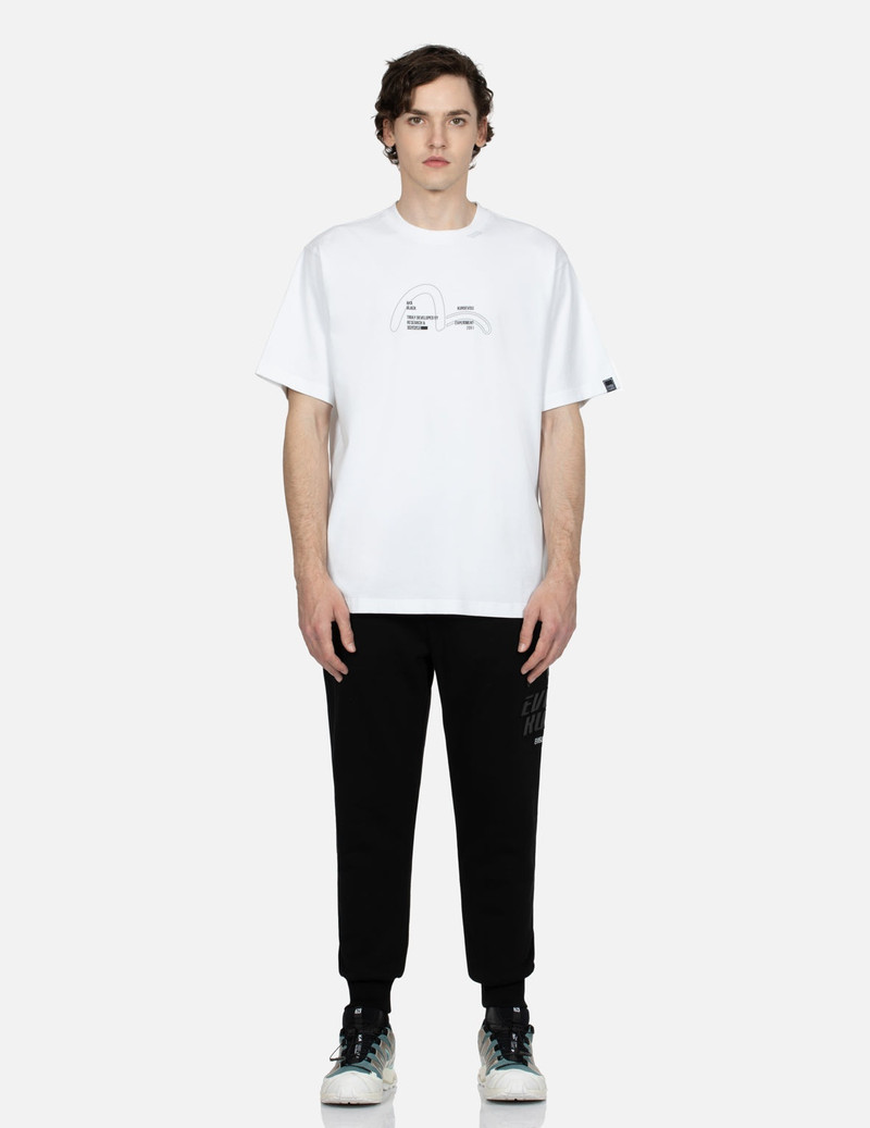 Seagull and Logo Print Regular Fit Sweatpants 5