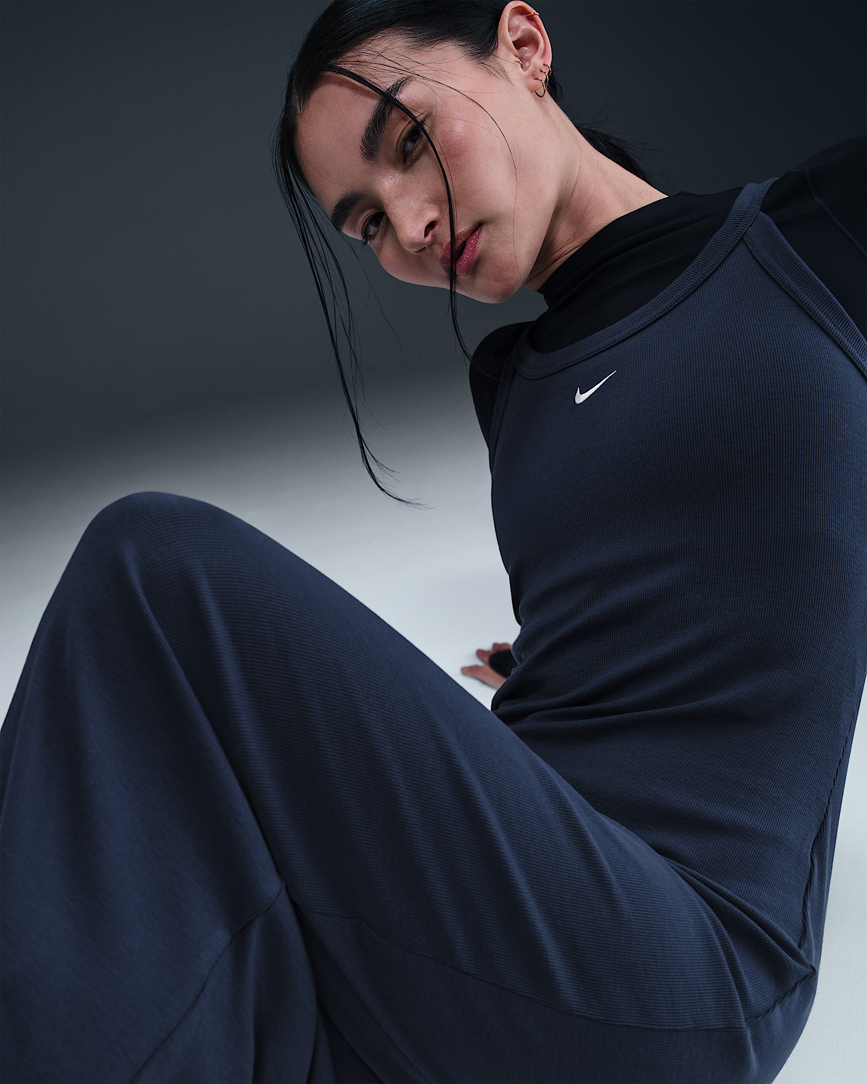 Nike Sportswear Chill Knit Women's Tight Mini-Rib Tank Dress - 5