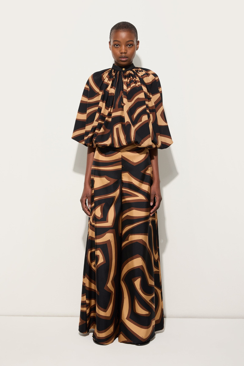 PUCCI LABIRINTO PRINT VOLUMINOUS BLOUSE outlook