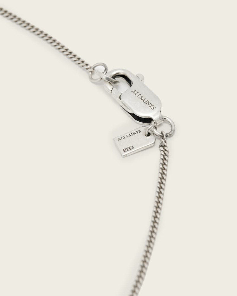 AXL CURB STERLING SILVER CHAIN NECKLACE 5