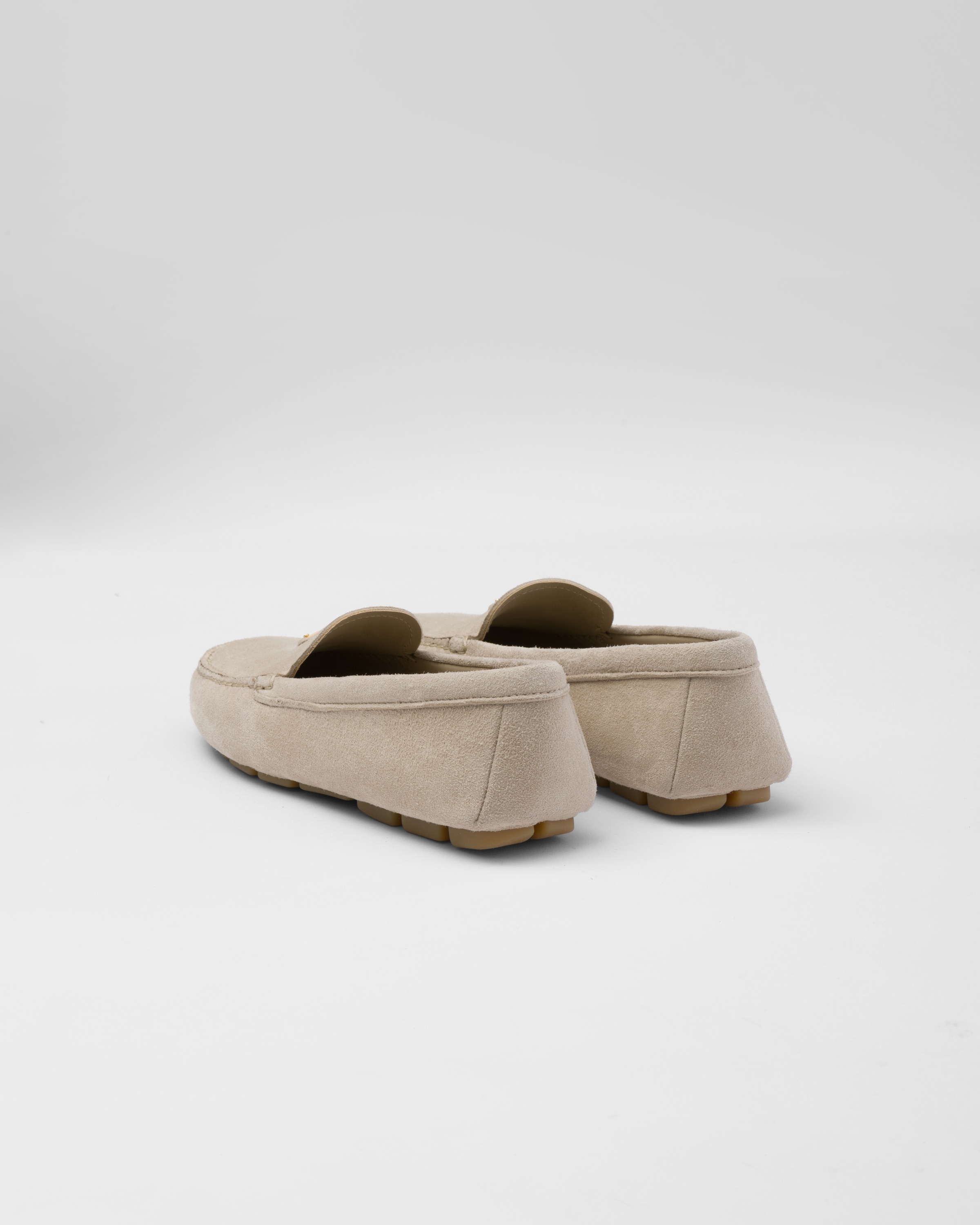 Suede driving loafers - 5