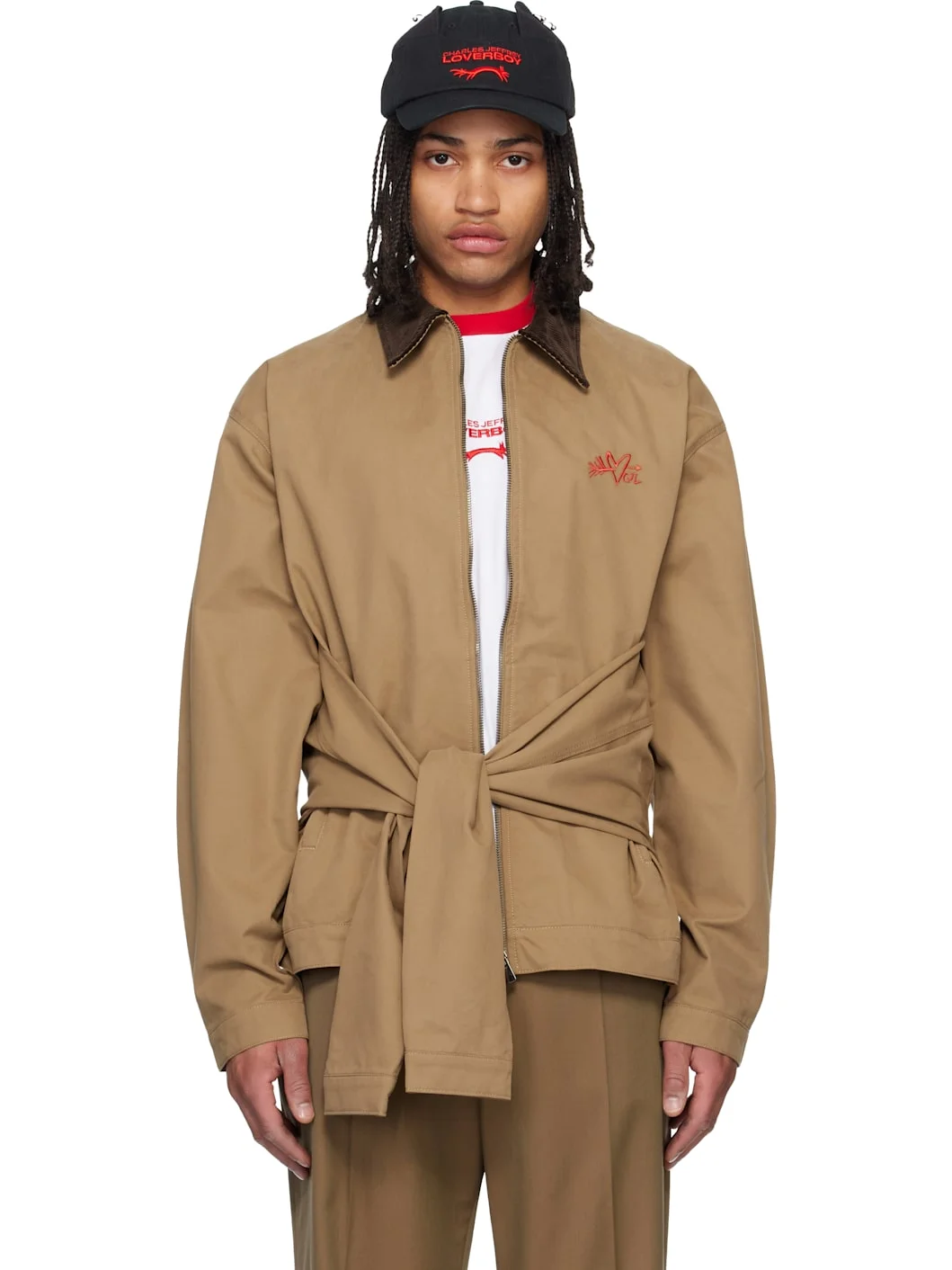 Tan Hug Jacket - 1