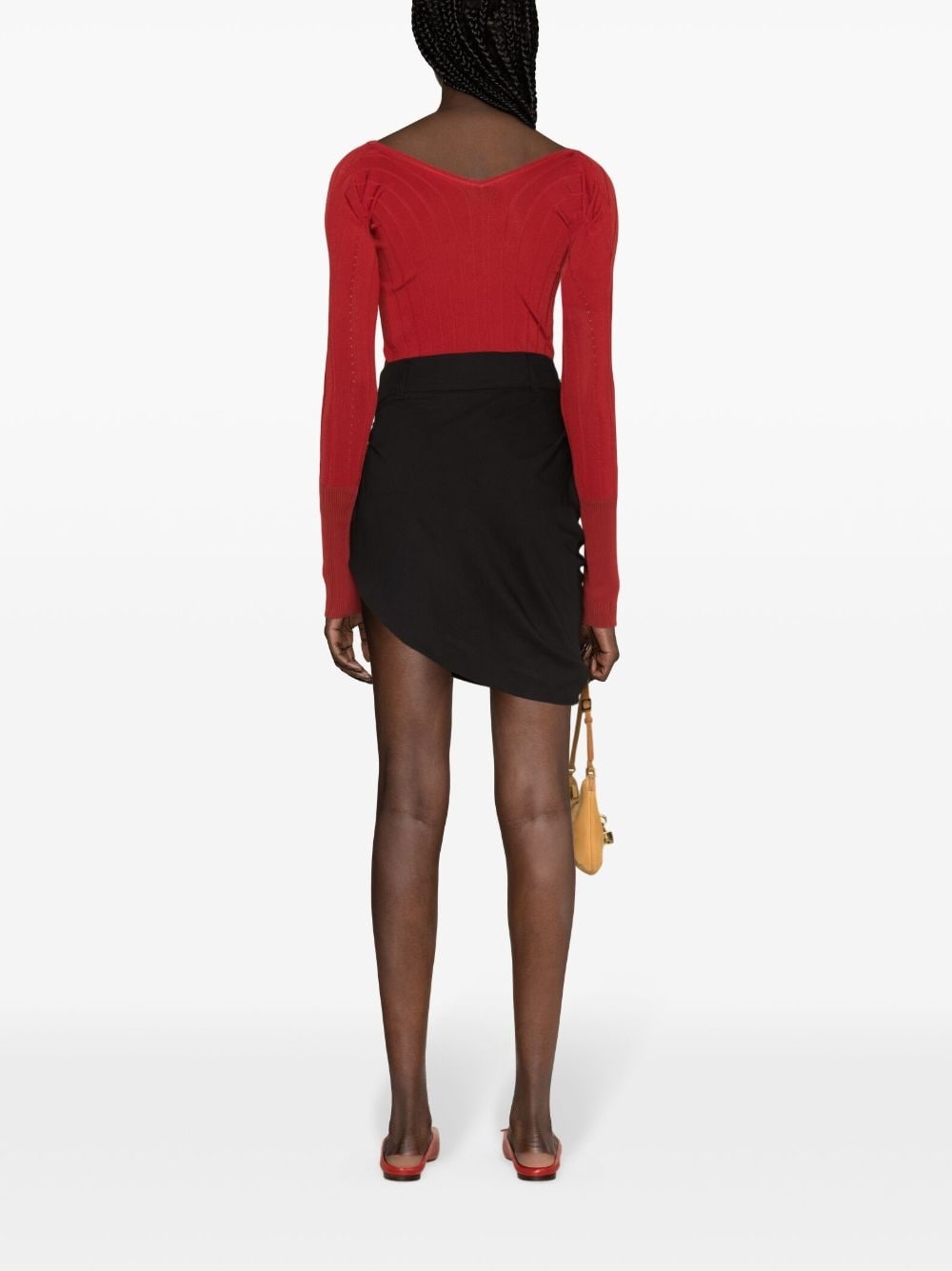 La Jupe asymmetric miniskirt - 4