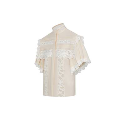 Louis Vuitton Victorian-Inspired Silk Georgette Blouse outlook