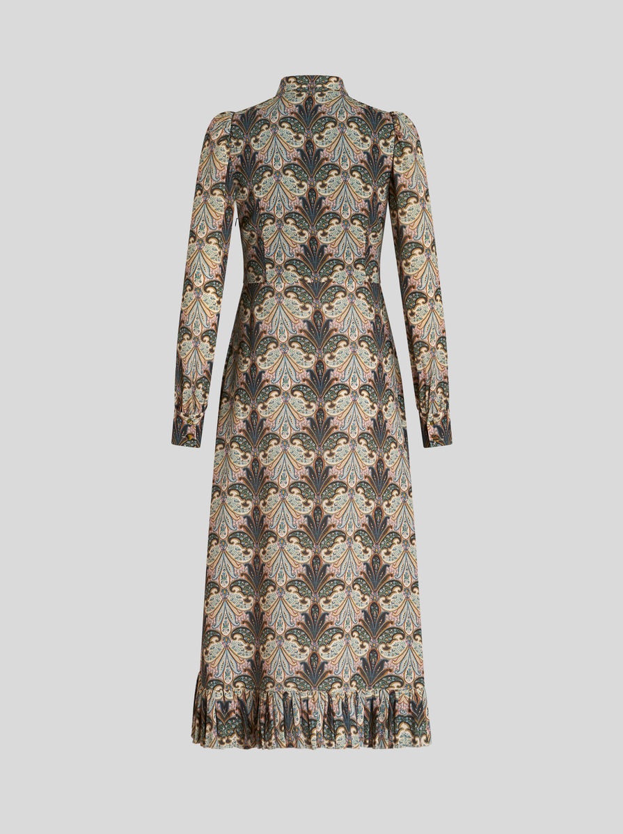 SABLÉ DRESS WITH PAISLEY DESIGN - 5