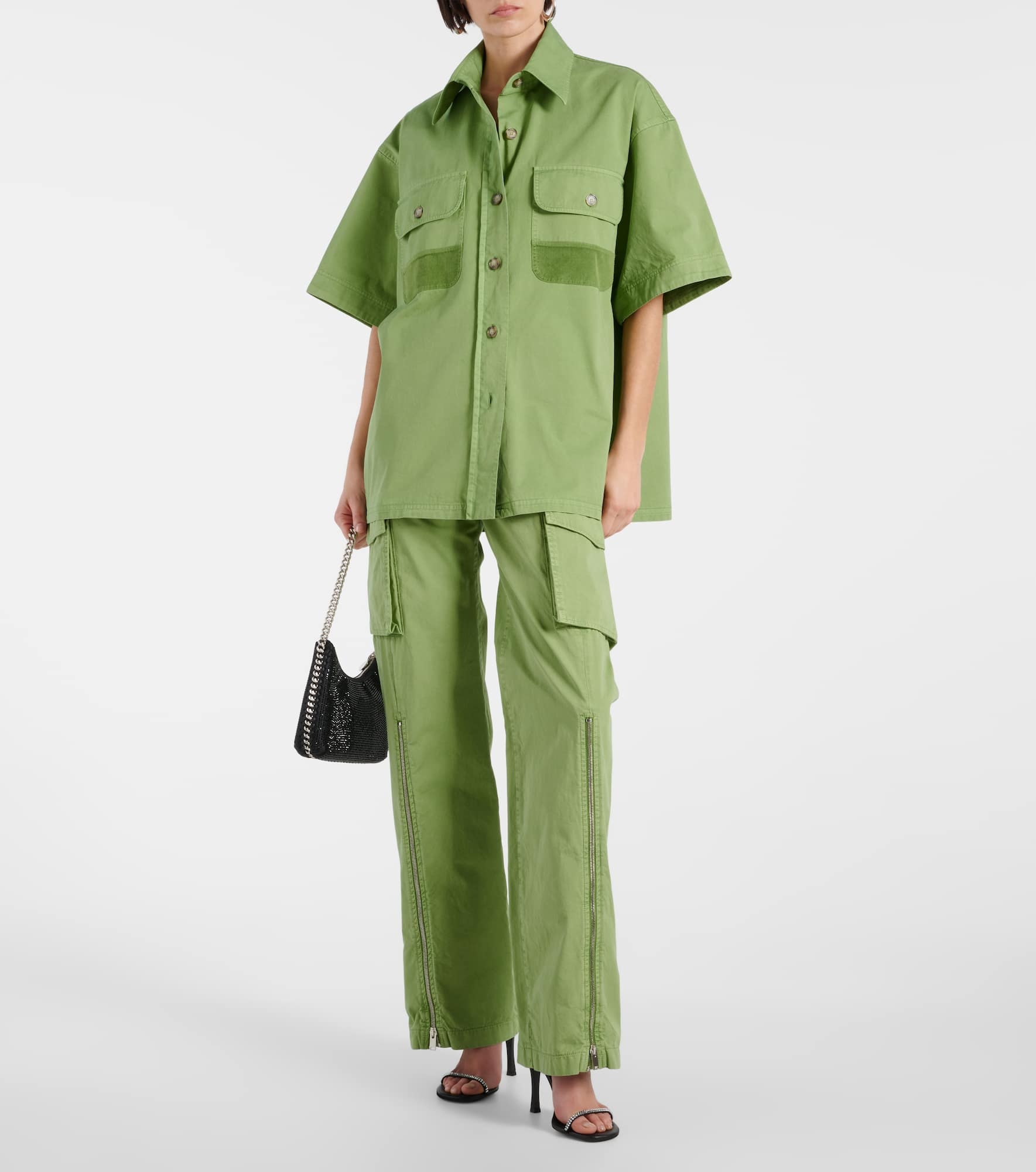 Cotton canvas shirt - 2
