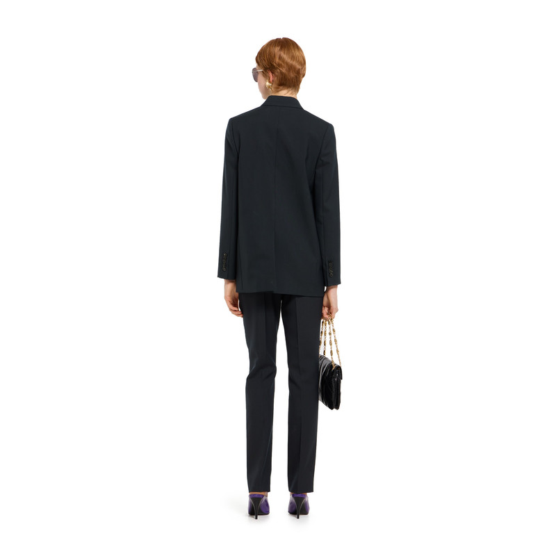 Wool pants with Gucci selvedge detail 4