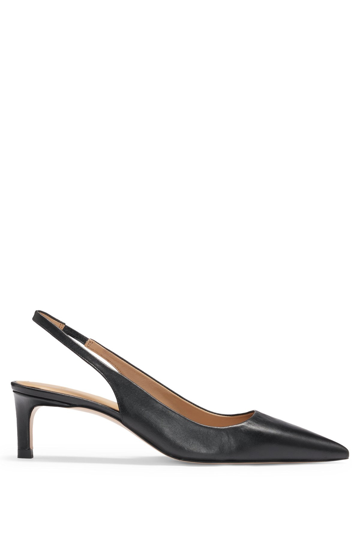 SLINGBACK PUMPS IN NAPPA LEATHER - 1
