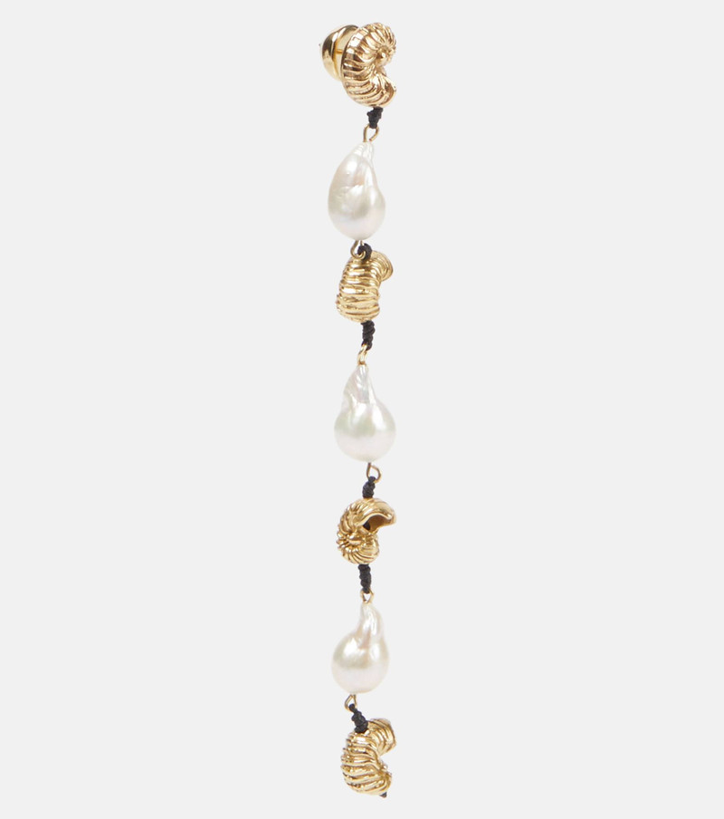 ALÉMAIS Reverie drop earrings with pearls outlook