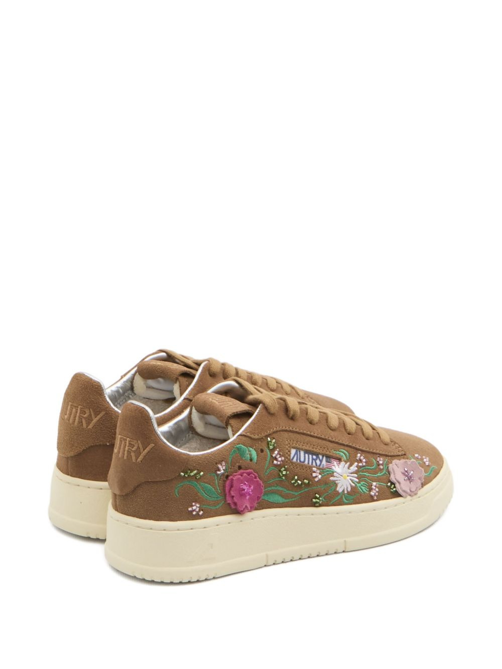 floral-embroidered Dallas sneakers - 5