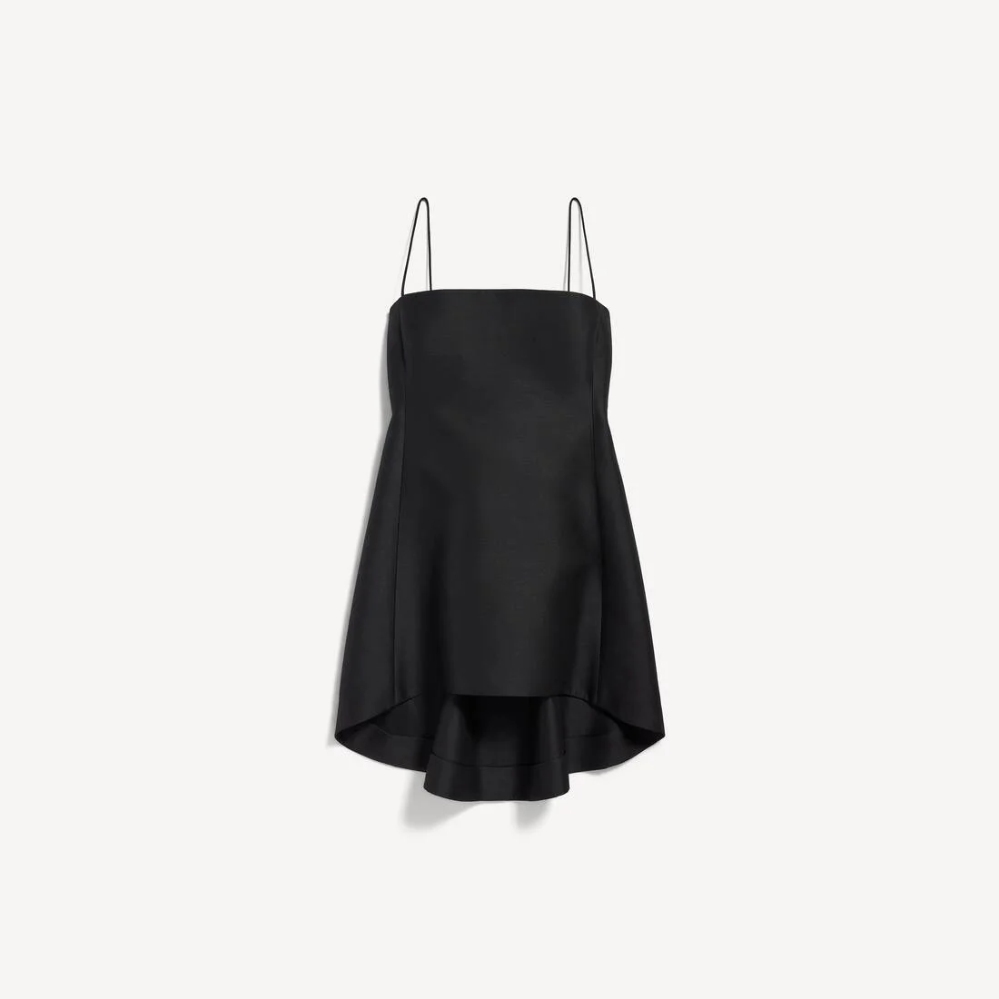 Women's Babydoll Strap Dress in Black - 1