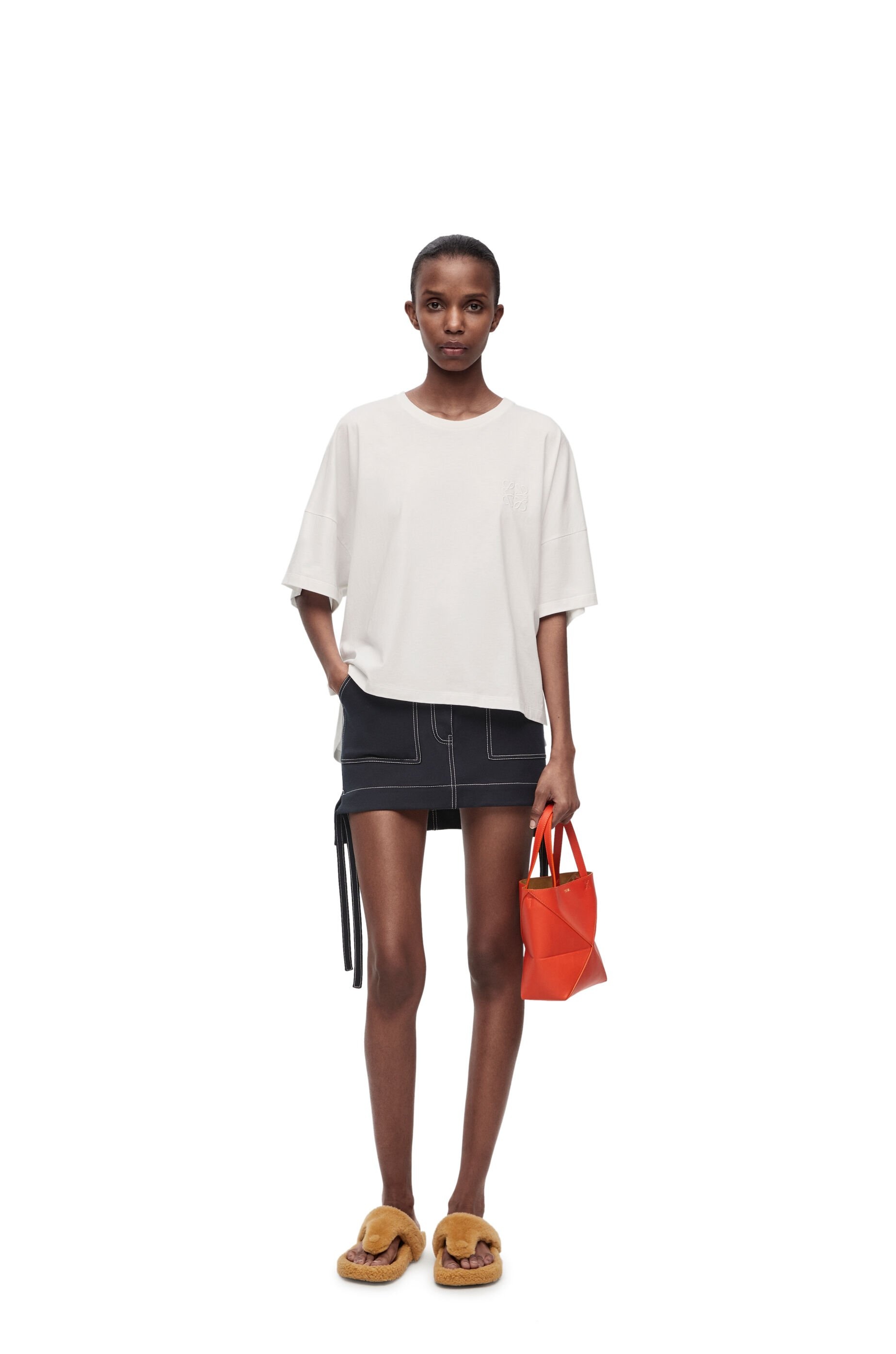 Boxy fit T-shirt in cotton - 2