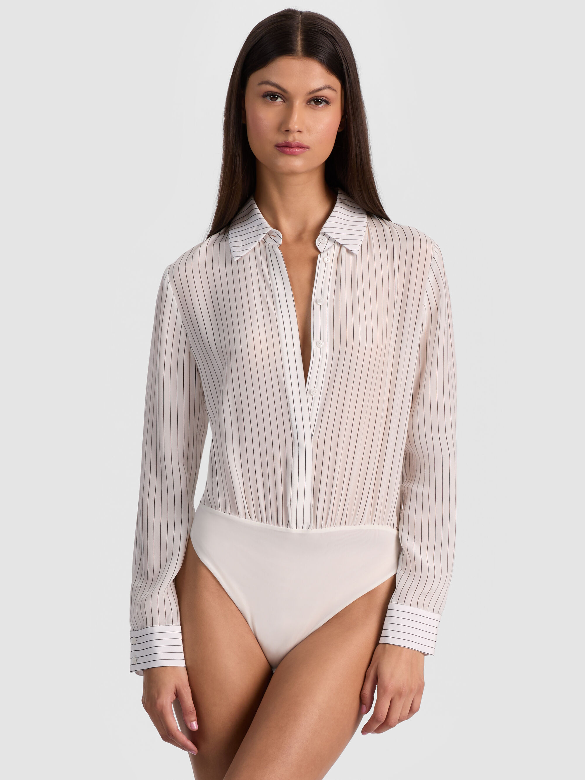 WILLA SILK BODYSUIT - 2